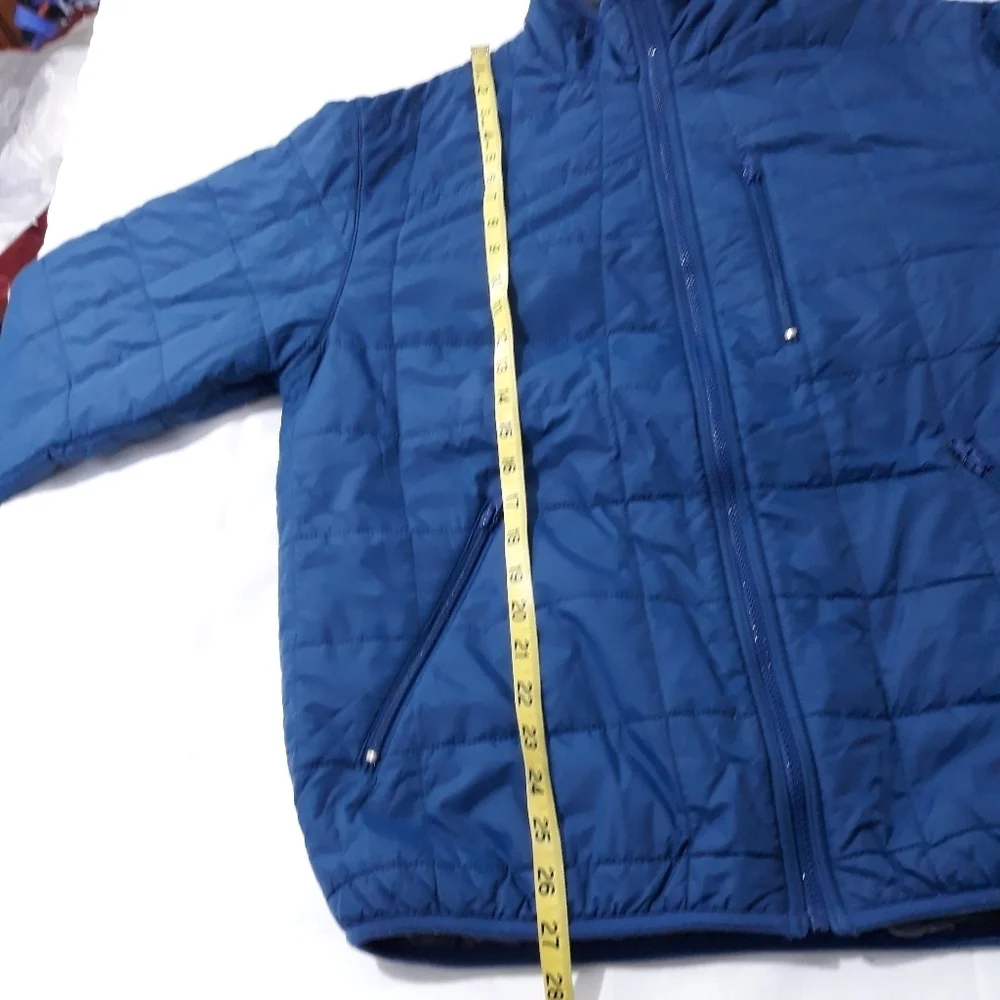 L.L.Bean Thinsulate Jacket Zipper Up Lightweight Blue Size Medium